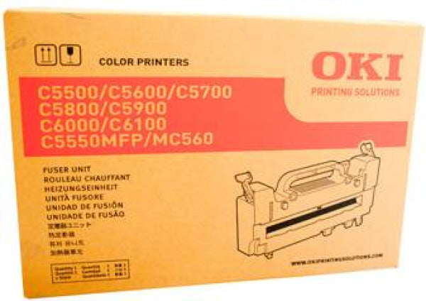 1X Genuine Oki C5800 C5900 C5550 C5600 C5700 Fuser Unit (60K) [43363204] Cartridge -