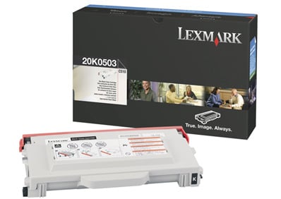 1 X Genuine Lexmark C510 Black Toner Cartridge -