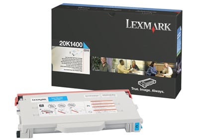 1 X Genuine Lexmark C510 Cyan Toner Cartridge High Yield -