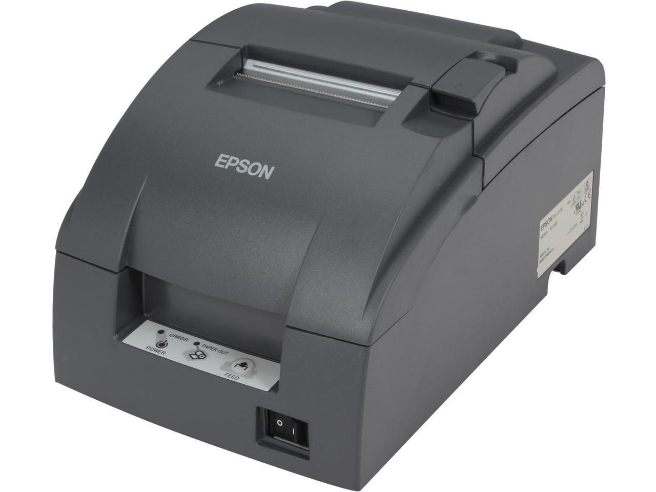 EPSON TM-U220B-676 Dot Matrix Kitchen Receipt printer USB Dark Grey [C31C514676]
