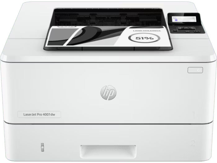 Bundle: HP LaserJet Pro 4001dw A4 Mono Laser Wireless Printer Duplexer [2Z601F] + 550x Sheet Feeder Tray