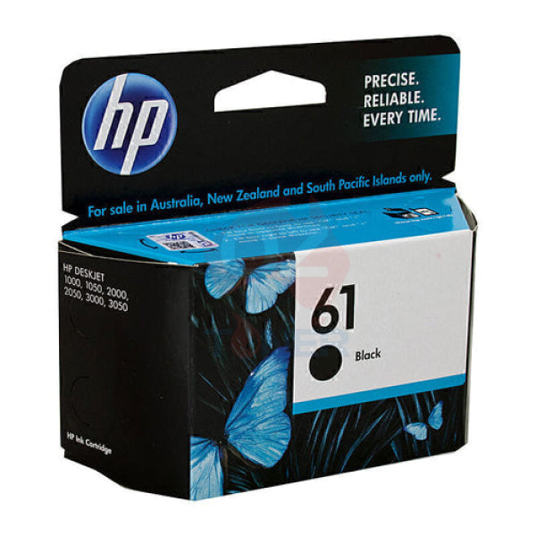 2X Pack Hp #61 Black & Colour Ink Cartridge Set Value Bundle (1Bk 1C) Ch561Wa Ch562Wa -