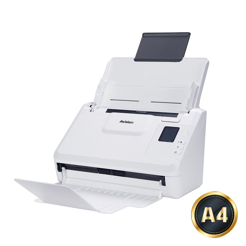 AVISION AD340G A4 Duplex USB Document Scanner+ID Card Scan 40PPM [AD340G]