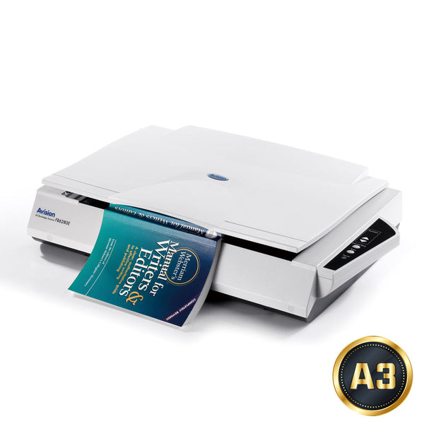 Avision Fb6280E Bookedge A3 Flatbed Book Scanner+Id Card Scan [Av2991] Scanner