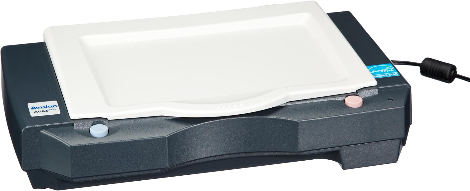 Avision AVA6 Plus A6 Portable Flatbed ID/Passport/Driver License Scanner (A6, FLATBED)