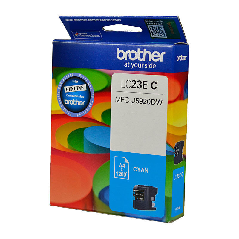 Brother LC23E Cyan Ink Cart LC-23EC