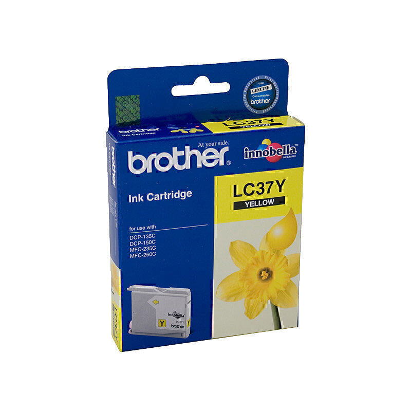 Brother LC37 Yellow Ink Cart LC-37Y