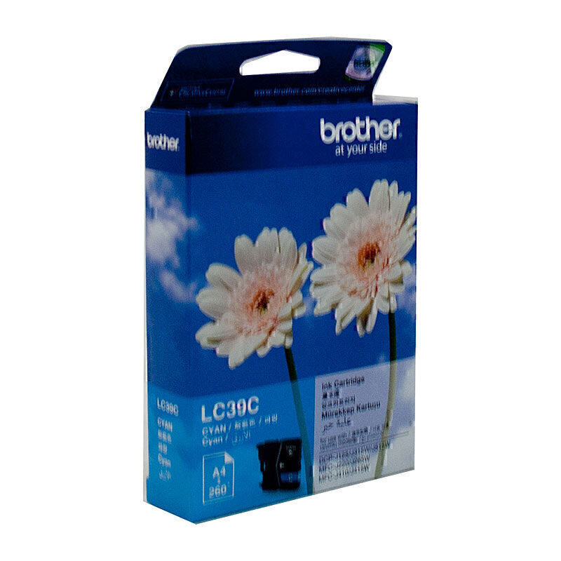 Brother LC39 Cyan Ink Cart LC-39C