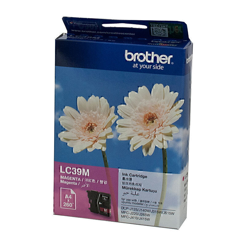 Brother LC39 Magenta Ink Cart LC-39M