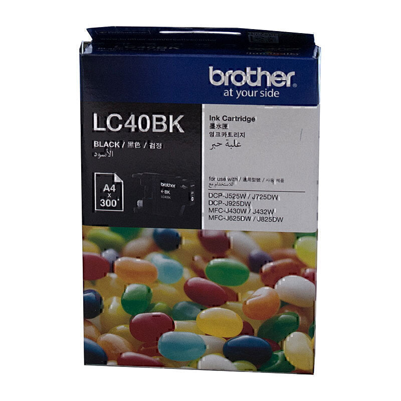 Brother LC40 Black Ink Cart LC-40BK