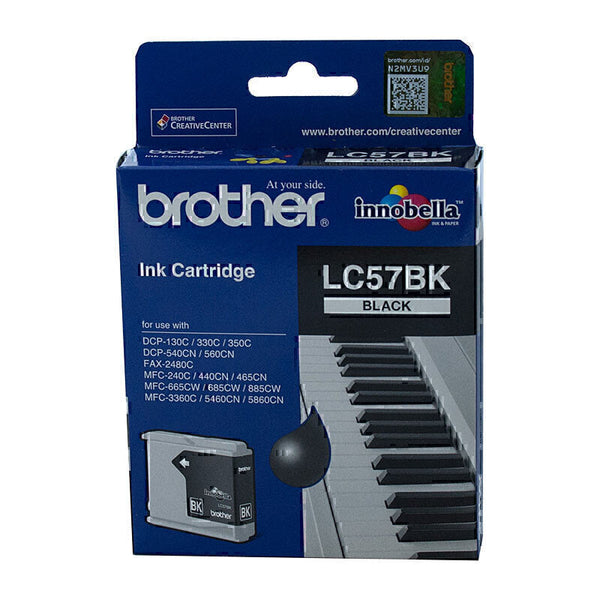 Brother LC57 Black Ink Cart LC-57BK