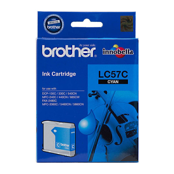 Brother LC57 Cyan Ink Cart LC-57C