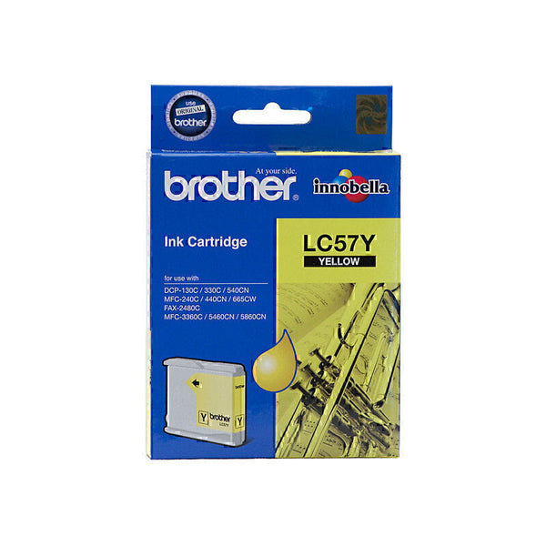 Brother LC57 Yellow Ink Cart LC-57Y