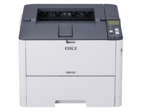 Bundle:OKI B513DN A4 Mono Laser Duplex Printer 45PPM+3-Year Wty+530 Sheet Paper Tray [YA8001-6500G056]