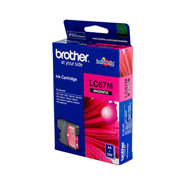 Brother LC67 Magenta Ink Cart LC-67M