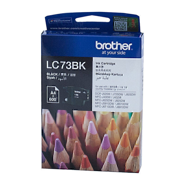 Brother LC73 Black Ink Cart LC-73BK