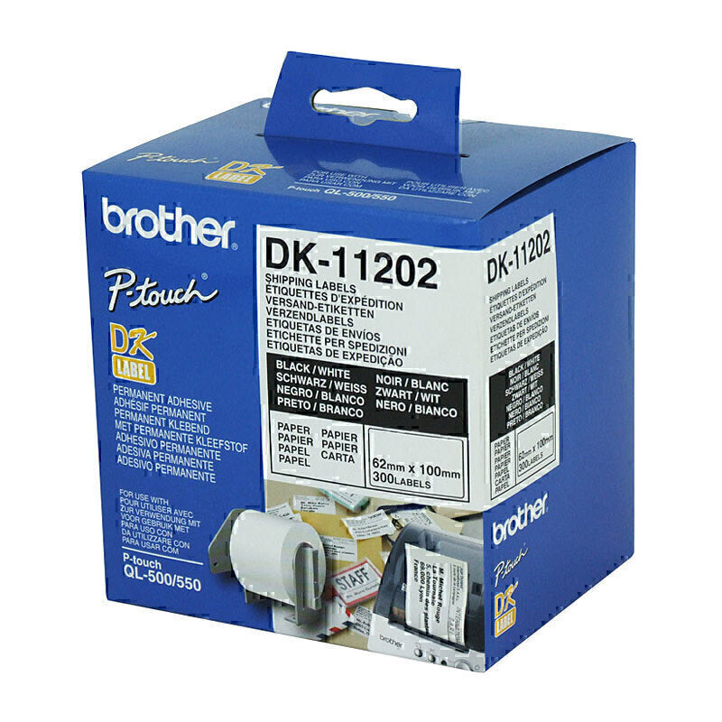 Brother DK11202 White Label DK-11202