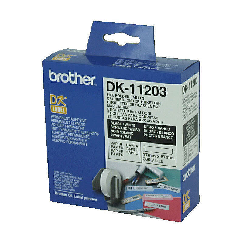 Brother DK11203 White Label DK-11203
