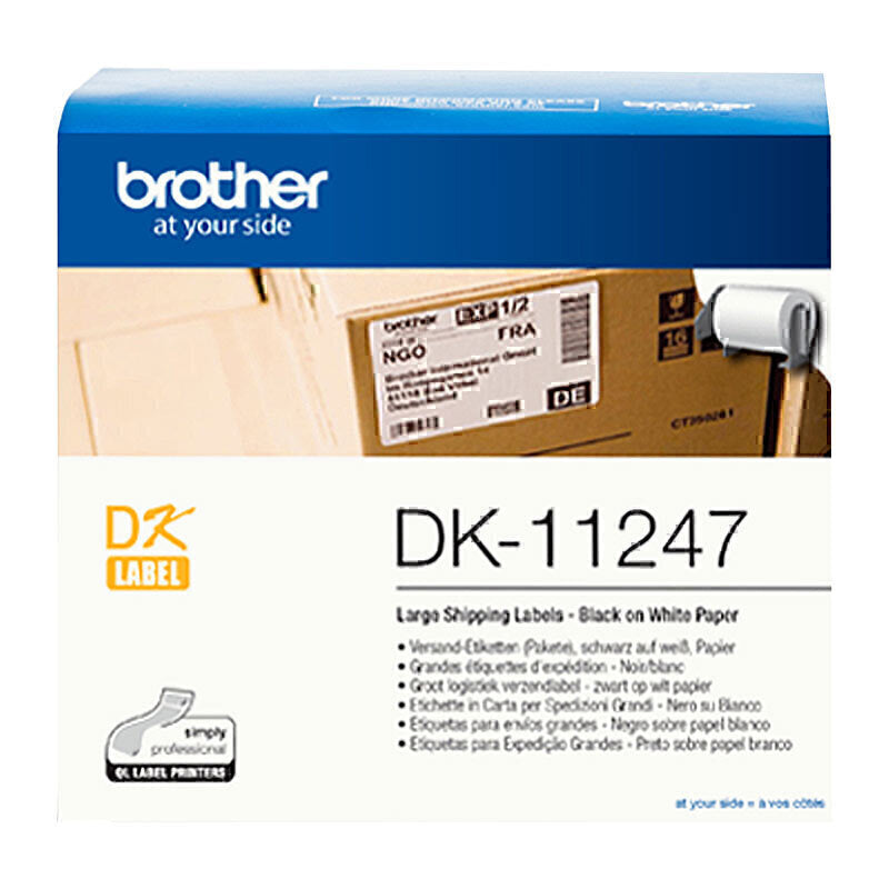 Brother DK11247 White Label DK-11247