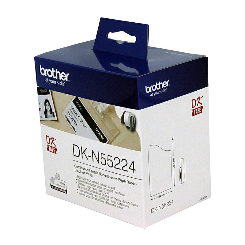 Brother DKN55224 White Roll DK-N55224