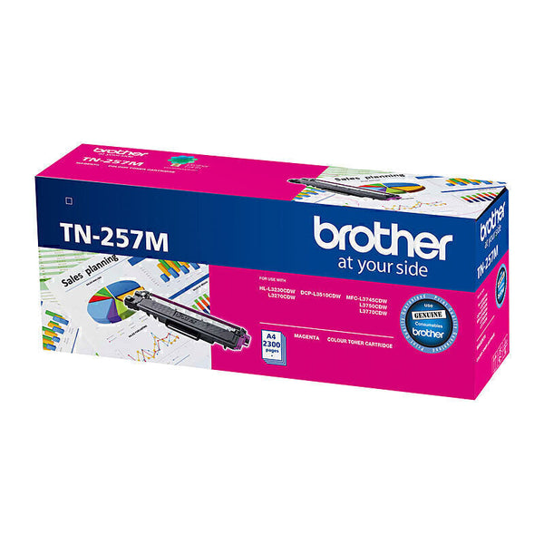 Brother TN257 Mag Toner Cart TN-257M