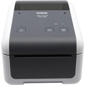 Brother TD4420DN Desktop Direct Thermal Printer | Label Maker 203dpi USB/Serial Port