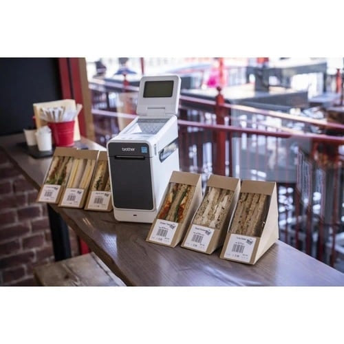 Brother TD-2125N Thermal Label and Wristband Printer Label Maker/Labeller