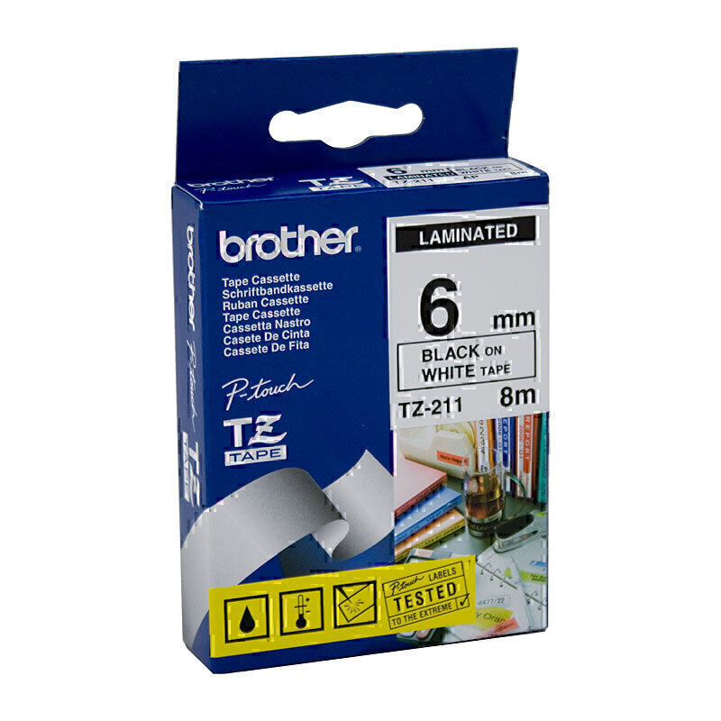 Brother TZe211 Labelling Tape TZe-211