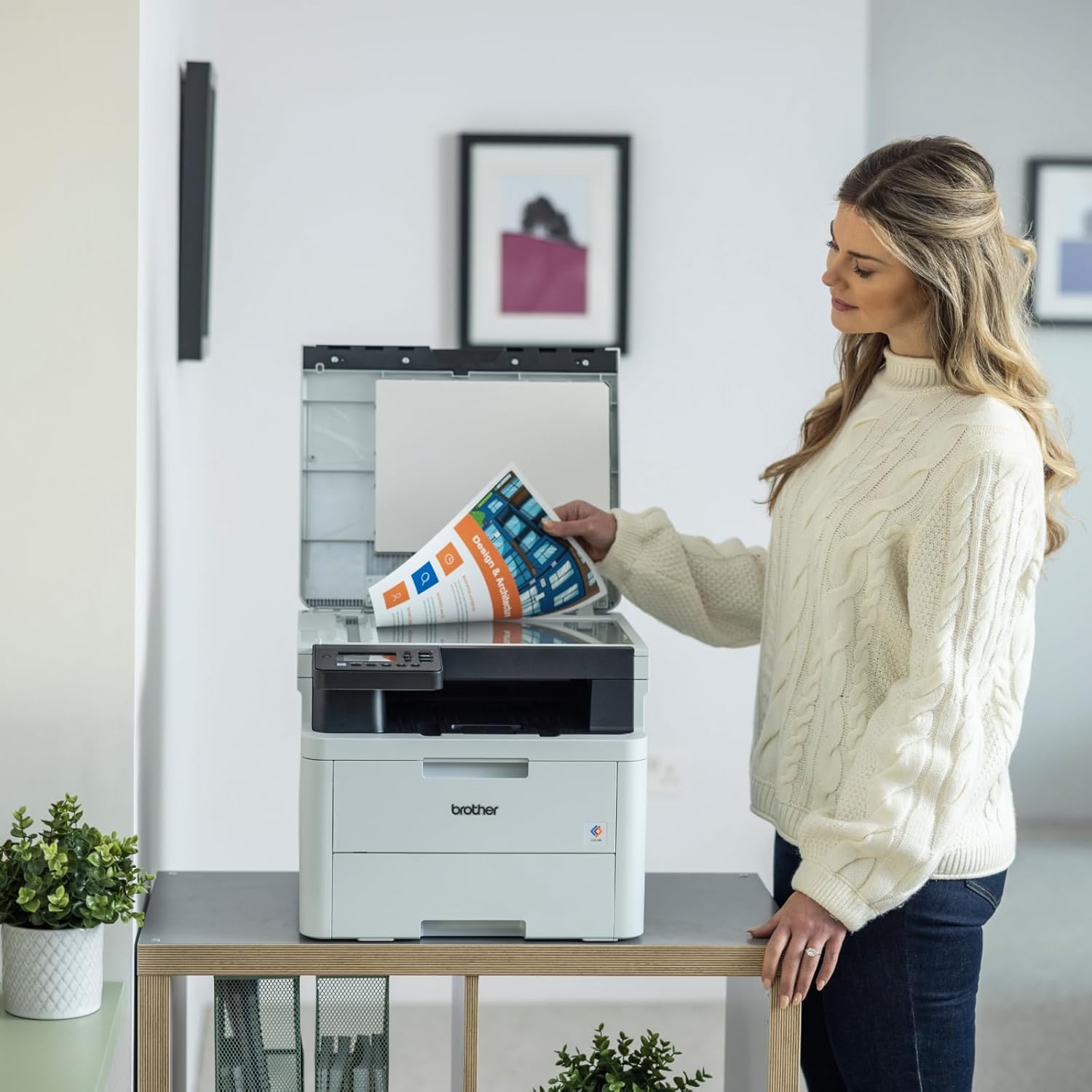 Brother DCP-L3520CDW A4 Color Laser MFP Printer+BONUS: TN258XL High Yield Black Toner (3K)