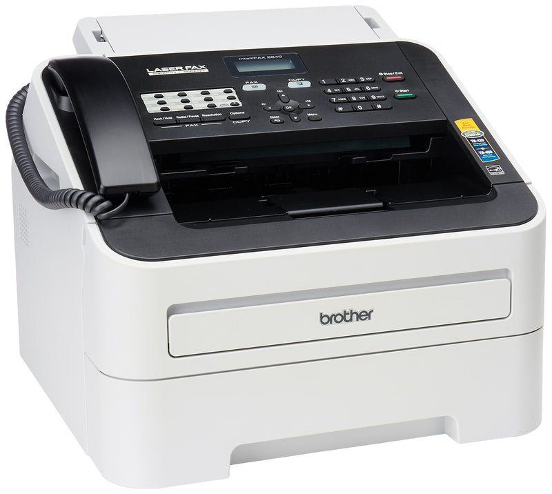 *Special!* Brother Fax-2840 B&W Laser Plain Paper Fax Machine Printer+Handset Tn2230/Tn2250