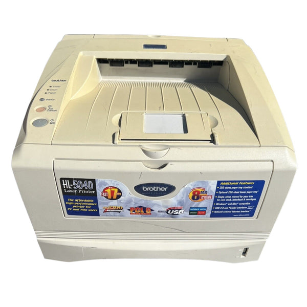 *Ex-Display* Brother HL-5040 A4 Mono Laser Printer 17PPM TN7600 "AS NEW" Condition