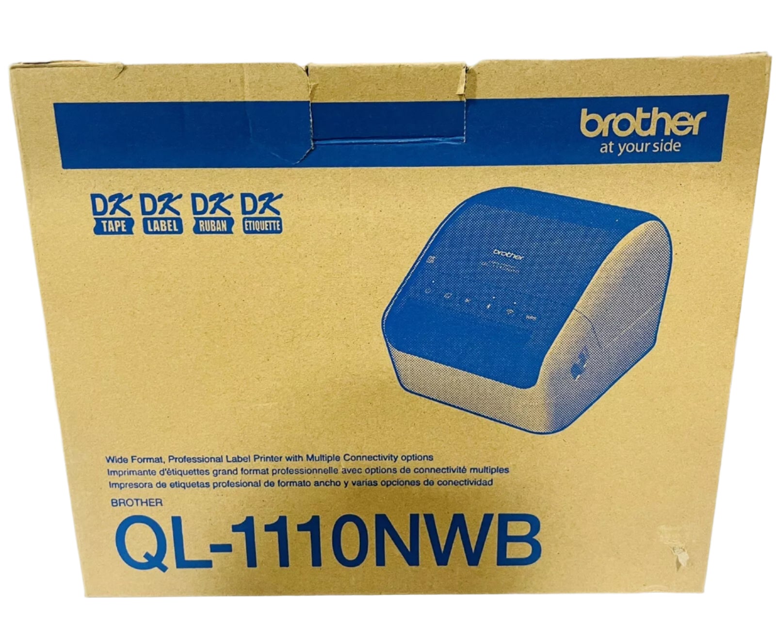 *Ex-Demo* Brother QL-1110 Label Printer DT 300DPI 102mm Ethernet/WIFI [QL-1110NWB]
