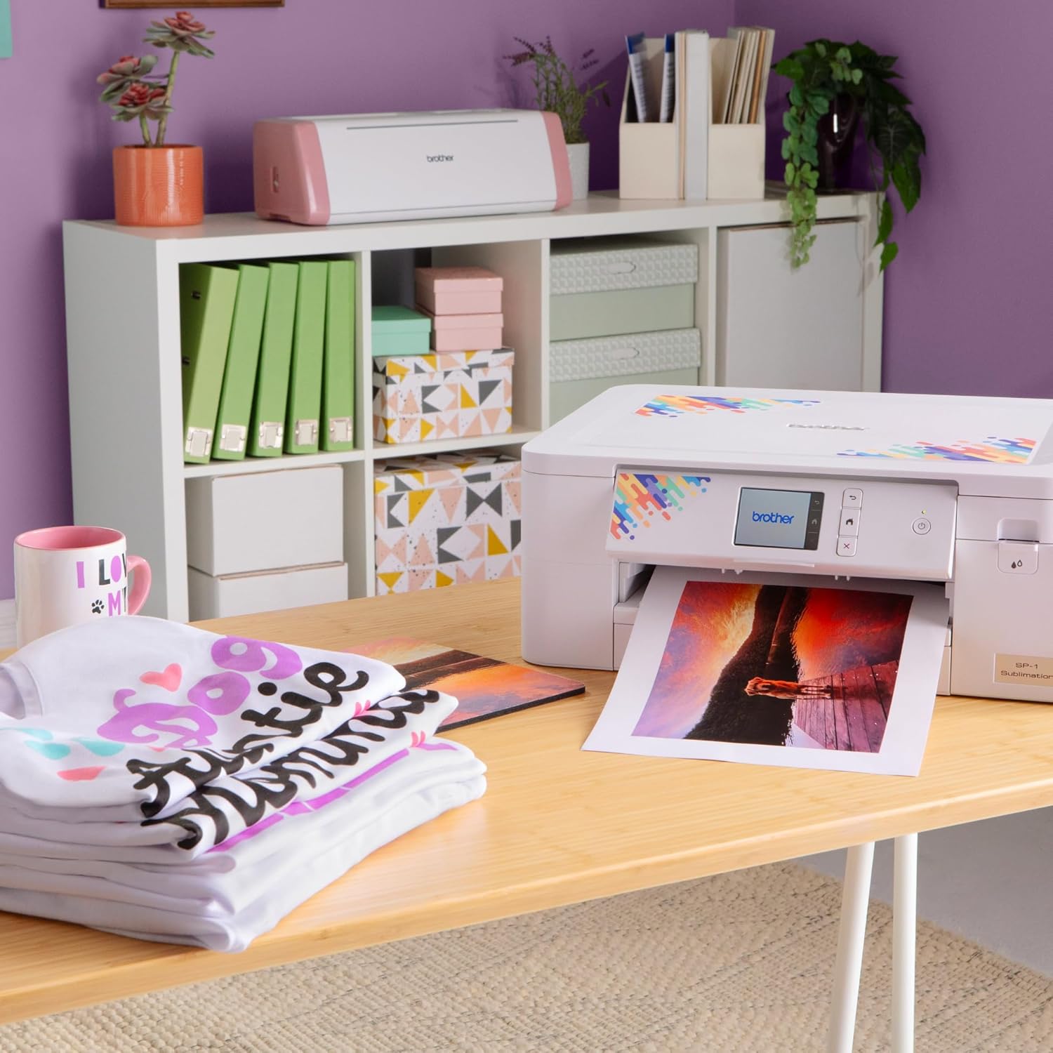 Brother SP-1 Sublimation Printer – Wireless Dye-Sublimation Printer for Personalised Projects (BRSP1PR)