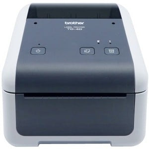 Brother TD4520DN Desktop Direct Thermal Printer | Label Maker 203dpi USB/Serial Port/Etherent