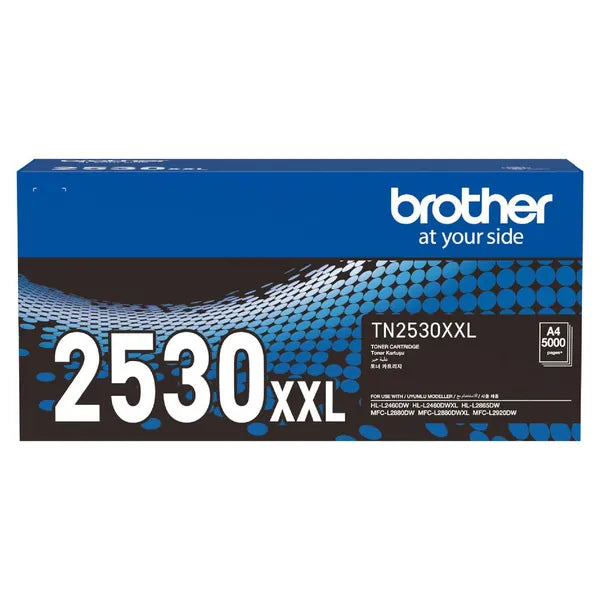 *NEW!* Genuine Brother TN2530XXL Extra High Yield BLACK Toner HL-L2460DWXL MFC-L2880DWXL(5K)