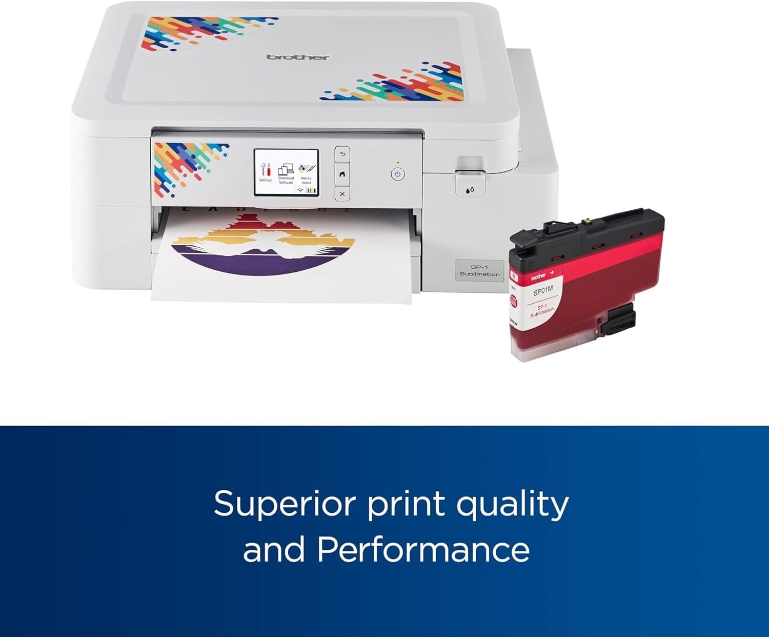 Genuine Brother SP01M Magenta Sublimation Ink Cartridge for SP-1 Sublimation Printer 47ml