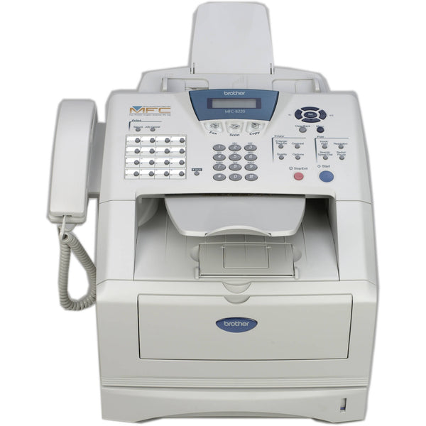 *CLEAR!* Brother MFC-8220 B&W Laser Multifunction Printer Copier Scanner FAX+Handset