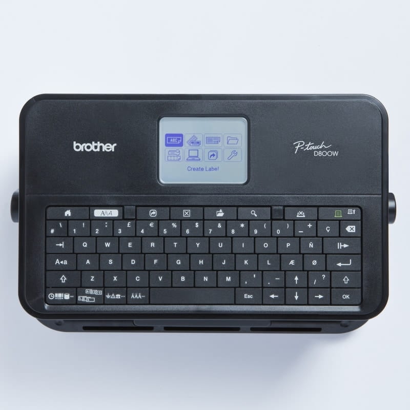Brother P-Touch PT-D800W Wireless Portable Label Printer Thermal Desktop Labeller 3.5-36mm