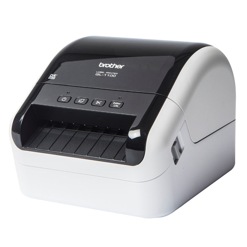 Brother QL-1110 Label Printer DT 300DPI 102mm Ethernet/WiFi [QL-1110NWB]