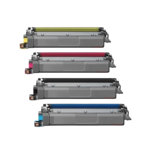 Bundle: 4x Pack Premium Compatible Brother TN-258XL-C/M/Y/K Toner Cartridge Set High Yield TN258