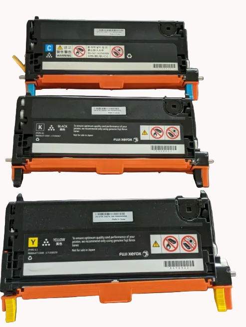 *Clearance!* Fuji Xerox CT350567+CT350568+CT350570 BK/C/Y Toner Cartridge Bundle for DocuPrint C3290 C3290FS