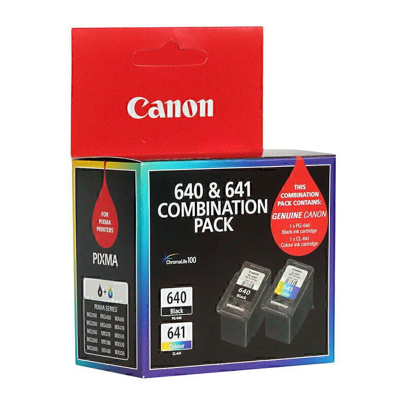 Canon PG640 CL641 Twin Pack PG640CL641CP