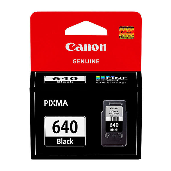 Canon PG640 Black Ink Cart PG640