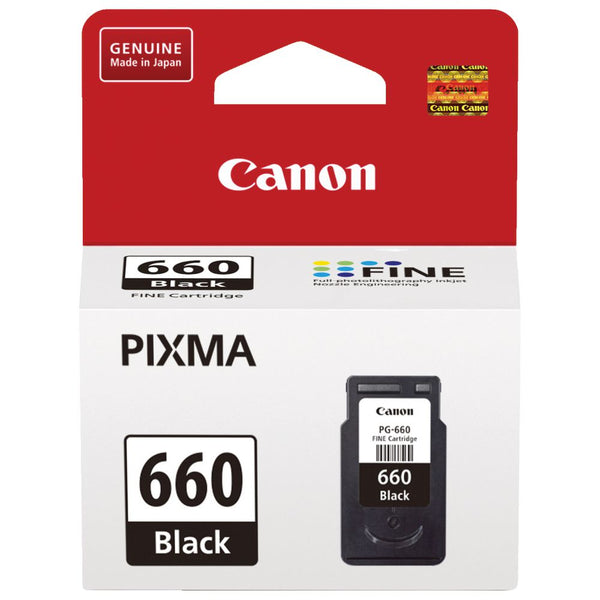 Genuine Canon PG660BK Pigment Black Ink Cartridge for TR7060 TS5360 TS5365 [PG-660]
