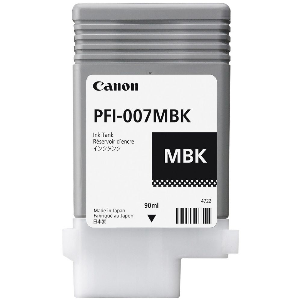 Genuine Canon PFI-007MB Matte Black Ink Cartridge iPF670E iPF670 [PFI007MB]