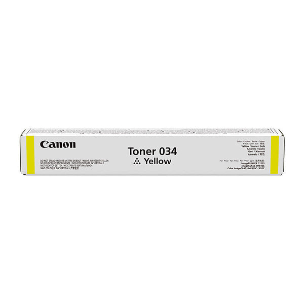 Canon CART034 Yellow Toner CART034Y