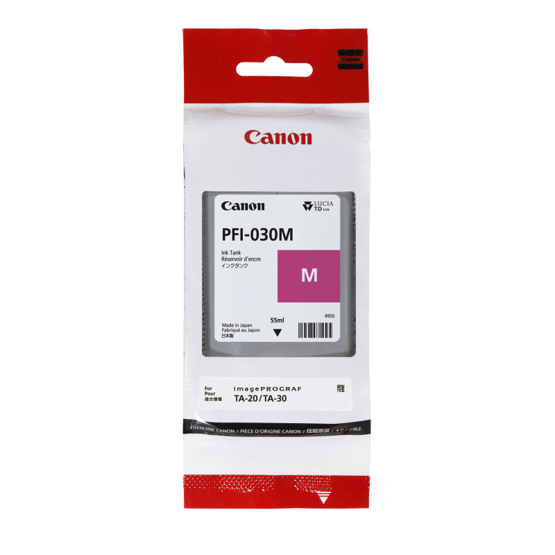 Canon PFI030 Magenta Ink PFI-030M