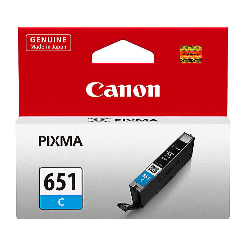 Canon CLI651 Cyan Ink Cart CLI651C