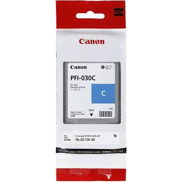Genuine Canon PFI-030C Cyan Ink Cartridge for TA20 TA30 TM240 TM340