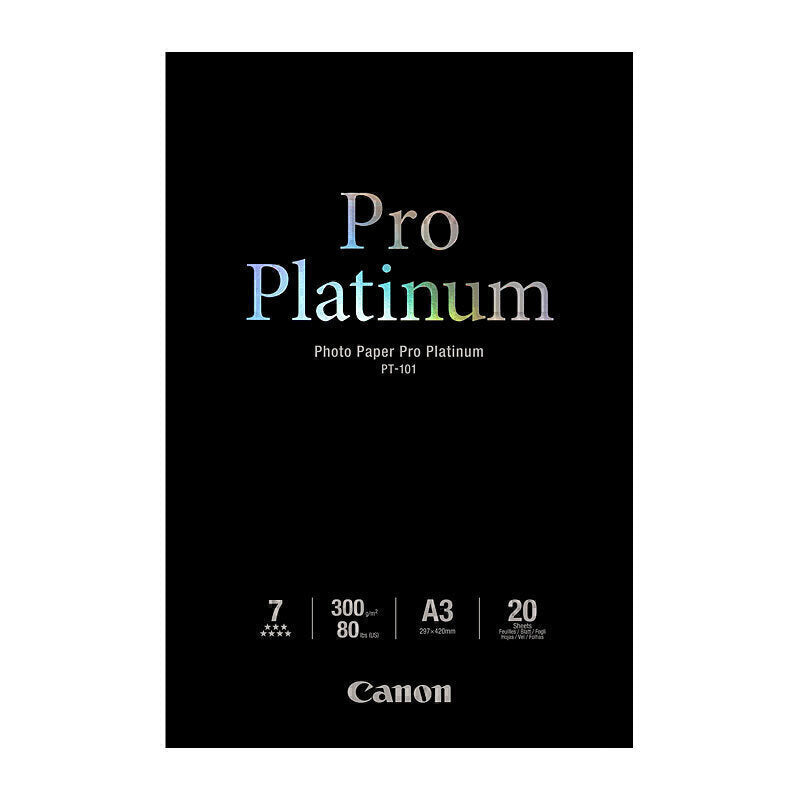 Canon A3 Pro Platinum 20sh PT101A3